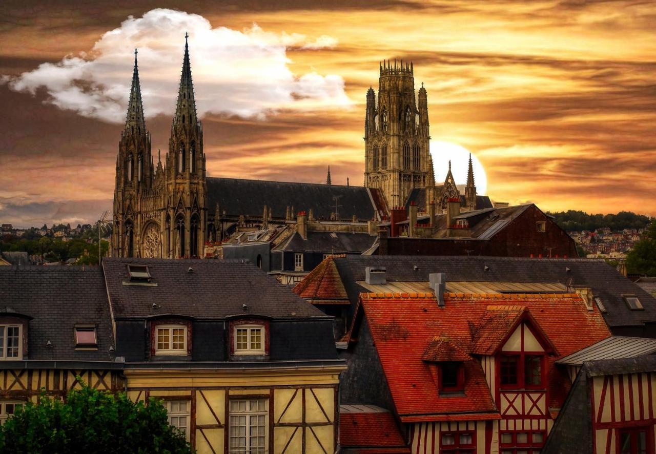 Studio Au Coeur De Rouen, 4 Personnes, Calme & Elegant Экстерьер фото