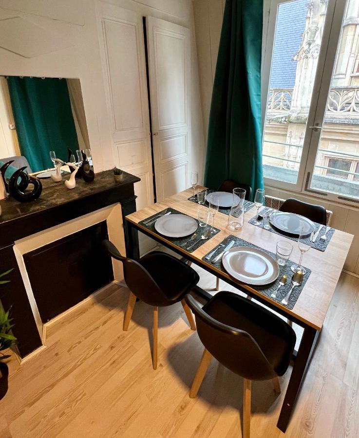 Studio Au Coeur De Rouen, 4 Personnes, Calme & Elegant Экстерьер фото