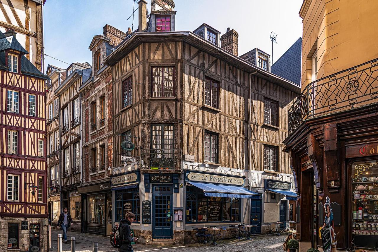 Studio Au Coeur De Rouen, 4 Personnes, Calme & Elegant Экстерьер фото